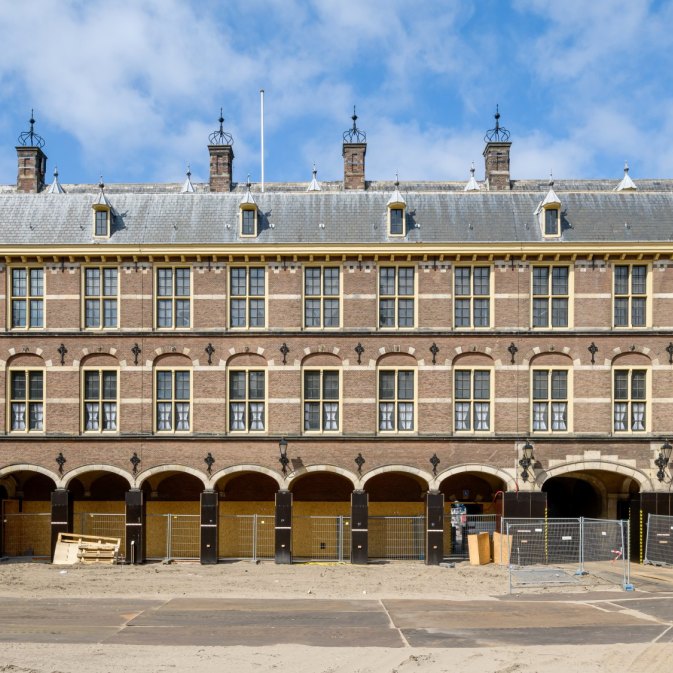 Burgy Bouwbedrijf Restauratie gebouwen Eerste Kamer en Raad van State Binnenhof Den Haag
