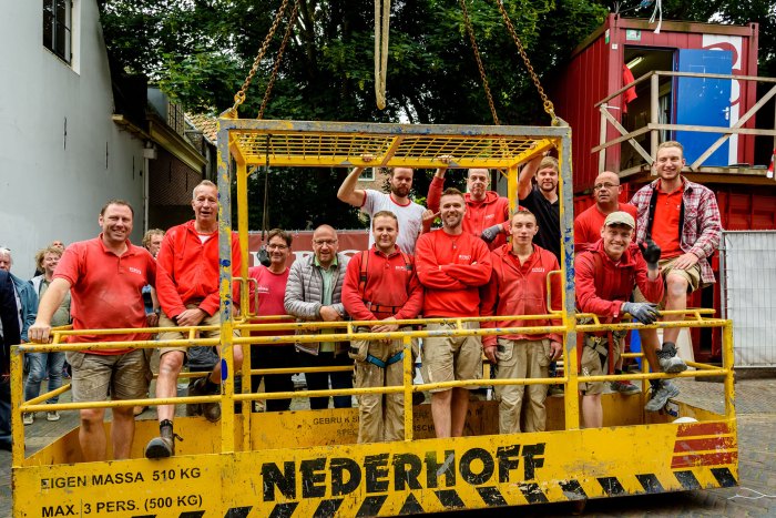 Burgy Bouwbedrijf Projectleider Frans jubileum