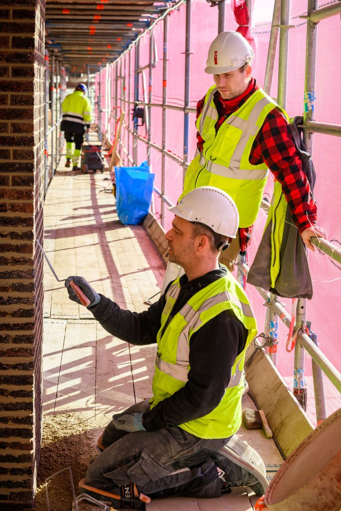 Burgy Bouwbedrijf Meewerkend Uitvoerder Henry Jubileum