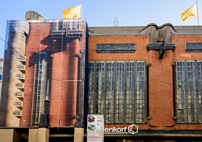 Burgy Bouwbedrijf Restauratie Bijenkorf Den Haag 