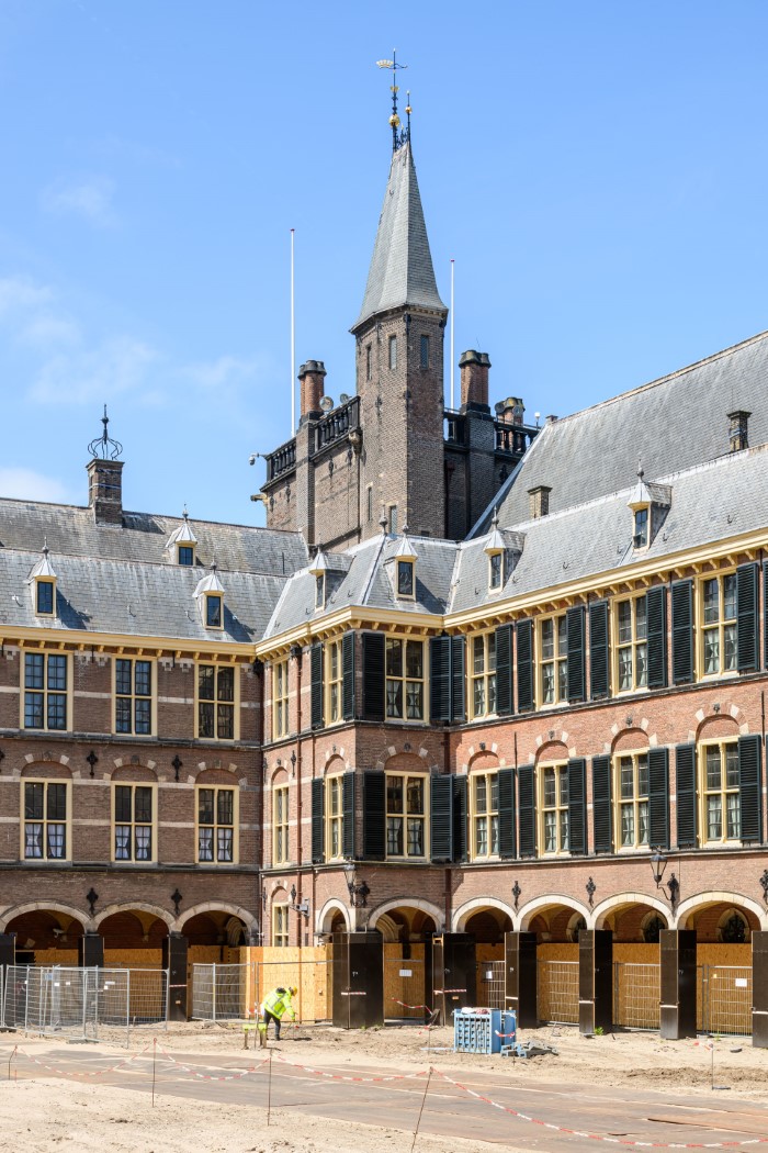 Burgy Bouwbedrijf Restauratie gebouwen Eerste Kamer en Raad van State Binnenhof Den Haag