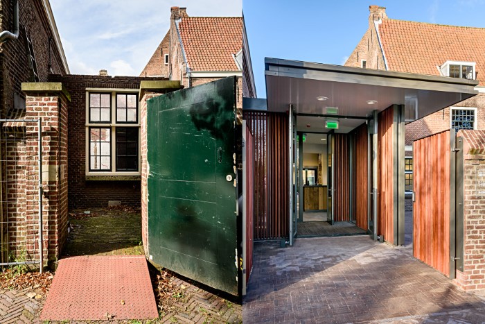 Burgy Bouwbedrijf Restauratie Museum van de Geest Haarlem Voor en na foto's 