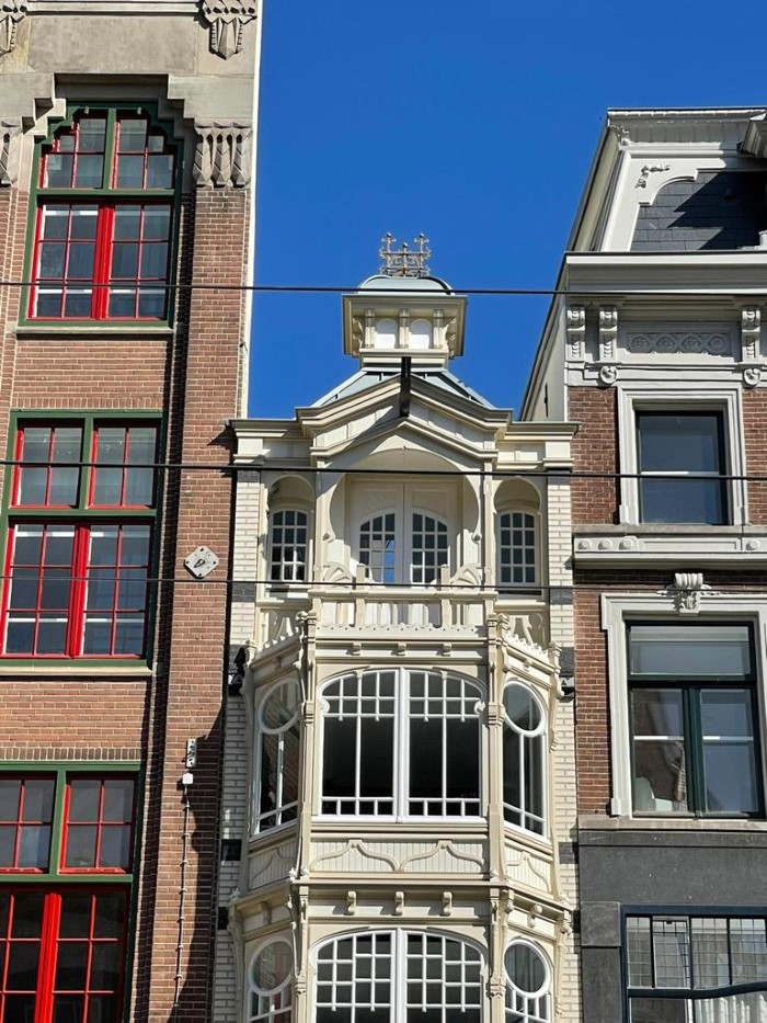 Burgy Bouwbedrijf reconstructie gevel Koningsplein 10 Amsterdam 