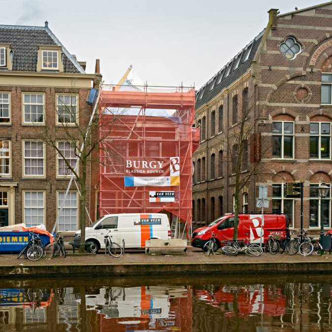 Burgy Bouwbedrijf Restauratie Grachtenpand Leiden