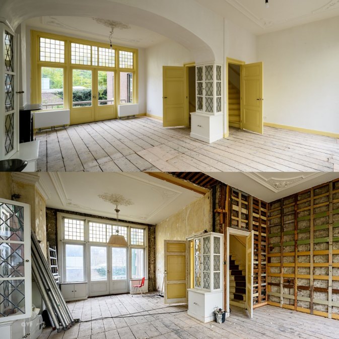 Burgy Bouwbedrijf restauratie woonhuis Den Haag